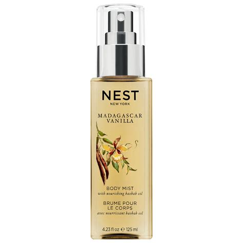 nest madagascar vanilla body mist.